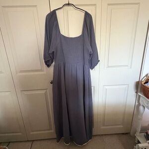 Neuflora Loveland Dress in Dusty Blue
